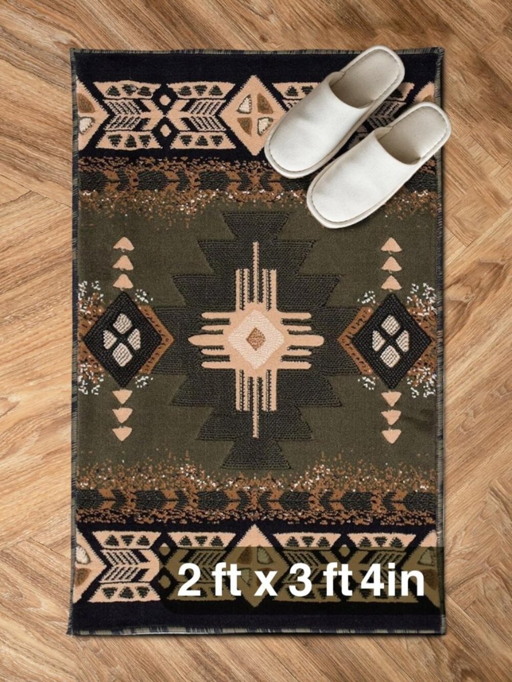 Southwest Native American Area Rug – Thick, Soft, Durable & Easy to Maintenance